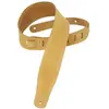 Levy's Levys Leathers MS26-TAN sangle de guitare en suède, couleur brun clair