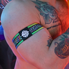 Brassards PURE PRIDE Breedwell Noir-Rainbow L/XL