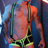 Singlet DAYCRAWLER Breedwell Noir-Jaune fluo XXL