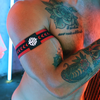 Brassards DADDY'S FAVORITE Breedwell Noir-Rouge S/M