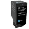 Lexmark 74C2SC0 Cartouche de toner 1 pièce(s) Original Cyan