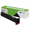 - Magenta - original - boîte - cartouche de toner LCCP, LRP - pour Lexmark CX833se