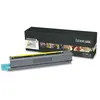 Cartouche de toner jaune Lexmark X925 - Rendement élevé 7500 pages
