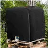 Bâche Couverture Réservoir IBC - Noir - 116 x 100 x 120 cm - Anti-UV A...
