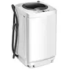 DREAMADE Machine à Laver Automatique, Lave-Linge 240W avec Tuyau de Drainage 3 Types du Volume d'Eau Ajustés pour Vêtements