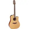 Takamine P3DC guitare folk électro-acoustique pan coupé, naturel
