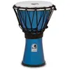 Toca TFCDJ-7MB Freestyle Colorsound djembé 7'' bleu métallisé