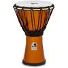 Toca TFCDJ-7MO Freestyle Colorsound djembé métallique orange 7 pouces
