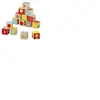 Petit Collage Blocs De Bois Abc