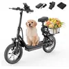 Trottinette électrique avec siège  - Moteur 500W - Autonomie MAX 64km ...