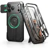 DEXNOR Coque Magnétique pour iPhone 17 Pro Max avec 2 Cadre Avant Prot...