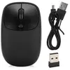 Souris rechargeable sans fil noir batterie au lithium intégrée 2400DPI...