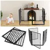 Barrière de sécurité - MIXMEST - 4 pans - Noir - Métal