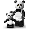 Lego 71004 Minifigurine Série The Lego Movie 1 - N°15 - M. Panda avec son panda en peluche (1 sachet ENTRE-OUVERT)