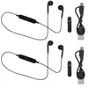 Lot de 2 Écouteurs Sans fil Bluetooth intra-auriculaire mini-sport ave...