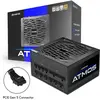 Chieftec Cpx-850fc (schwarz, 1x 12vhpwr, 4x Pcie ,kabel-management, 850 Watt)