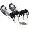 BIGILANTUH 2 Pièces Piège à Souris, Souricières intelligents sans Cruauté, Souris Originale, Attrape des Souris vivantes Piège à Rats en