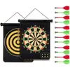 BIGILANTUH Jeu de Flechette-Jeux Flechette-Cible Nerf-Magnétique Cible...
