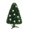 Giantex sapin de noël arbre de noël artificiel avec lumières led 150cm