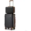 Set de 3 Valise de Voyage (55/66/76cm) Ultra Légère Rigide Valise Cabi...