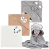 3 serviettes bébé nouveau-né, serviettes super absorbantes et peignoir...