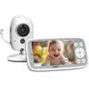 720P HD Babyphone Camera 4 Écran IPS Vision Nocturne Infrarouge Invisi...