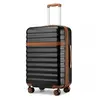 Valise 65x43.5x25cm Valise Moyenne Rigide ABS+PC Légère Valise avec Se...