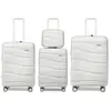 Set de 4 Valises de Voyage (34/55/66/76cm) Rigide Léger Valise Cabine ...