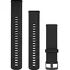 Bracelet de montre à dégagement rapide Garmin Noir 22 mm 010-13256-21
