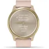 Montre connecté Garmin Vivomove Style Gris foncé Or Rose Sable