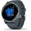 Garmin Venu 2 45 mm silber avec bracelet en silicone bleu [Wi-Fi]