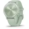 Montre connectée Garmin Vivomove Sport Argent avec bracelet Vert d'eau