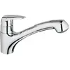Mitigeur Evier avec douchette extractible 2 jets - GROHE - Eurodisc - ...