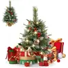 TRMLBE Arbre de Noël Artificiel 60cm Table Sapin Vert PE Aiguilles de ...
