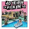 NOFX 40 Years Of Fuckin' Up Vinyle Rose