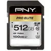 PNY Pro Elite Sdxc Card 512GB Class 10 UHS-I U3 100MB/S