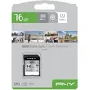 Pny Carte mémoire Elite SDHC 16 Go Class 10 UHS-I U1 Noir