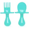Couverts ergonomiques d'apprentissage BLEU Grabease