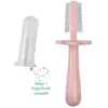 Brosse à dents ergonomique double face ROSE Grabease