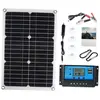 HOMYL 180w chargeur de batterie de panneau solaire double USB Set four...