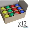 Lot de 12 ampoules led B22 1,5W Rouges, Bleues, Vertes et Jaunes (équi...
