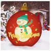Boule de Noël Gonflable avec Lumières LED et Télécommande FONGWAN 24 p...