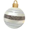 Boule de Noël Gonflable avec Lumières LED et Télécommande FONGWAN 24 p...