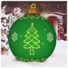 Boule de Noël Gonflable avec Lumières LED et Télécommande FONGWAN 24 p...
