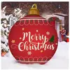 Non communiqué Boule de Noël Gonflable avec Lumières LED et Télécommande FONGWAN 24 pouces pour Décoration D'ambiance Extérieure Jouets - A
