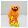 Peluche pour Poppy Playtime Huggy Wuggy Peluche, Jouet Enfant Effrayante Amusante, Jouet Garcon, Cadeau Jouet Fille, Gamer Role, FONGWAN 40cm - Orange