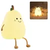 Veilleuse Enfant en Forme de Poire FONGWAN 2 Couleurs Tactile Interrup...