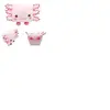Peluche Pet Simulator X FONGWAN Poupée Cadeaux pour enfants- rose 20cm