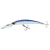 Leurre flottant Yo Zuri Crystal Minnow DD 130 mm R1136-HIW (1312)