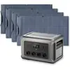 ALLPOWERS G¨¦n¨¦rateur Solaire 3500W (R3500 + SF100 100W Panneau Solai...